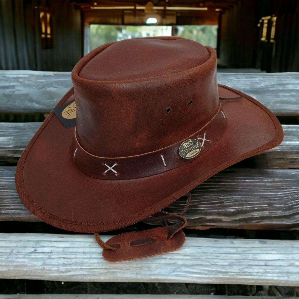 Cowboy Hat Unisex Handmade Leather Hat, gift, western,  farmer Hat, riding Hat